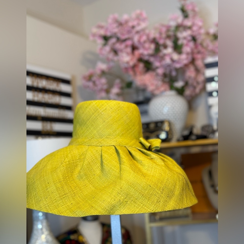 Rosebud Hats Lime Hat • Excellent - Picture 2 of 11